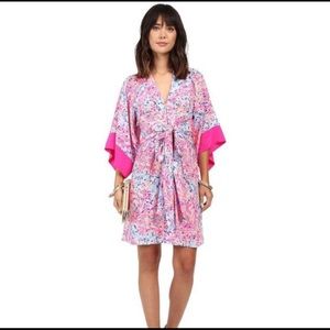Lilly Pulitzer Kimora dress silk XS